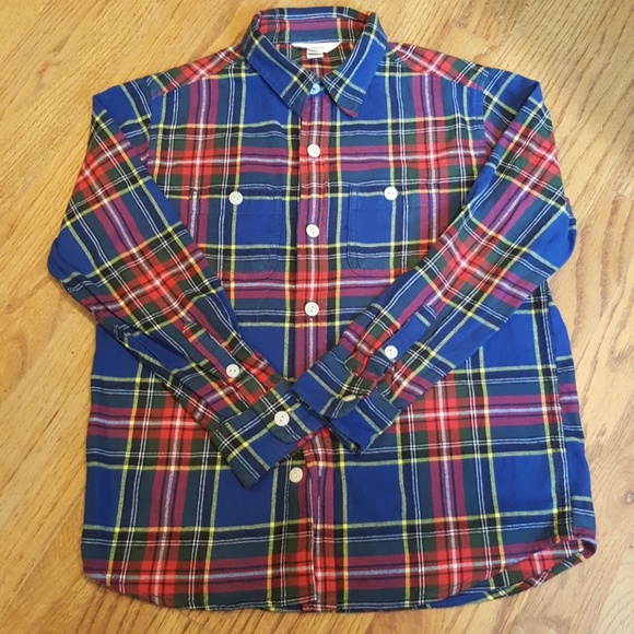 Lands' End Other - Land's End Boys Flannel Plaid Shirt